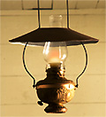 lamp from Quaker Meeting House Uxbridge